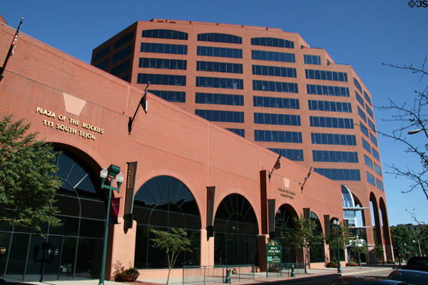 Plaza of the Rockies (111 South Tejon St.). Colorado Springs, CO.