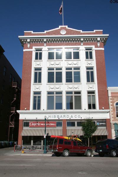 Hibbard & Co. building (1892) (19 South Tejon St.). Colorado Springs, CO.