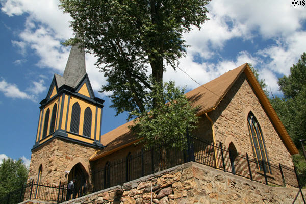 St Paul's Church (1873) (226 E High St.). Central City, CO.