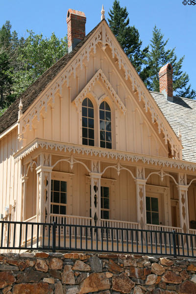 Details of Lace House. Black Hawk, CO.