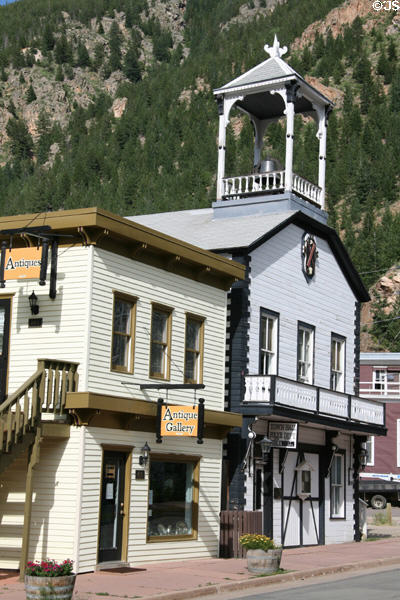 Georgetown Town Hall formerly Star Hook & Ladder Building (1886) (404 6th St.). Georgetown, CO.