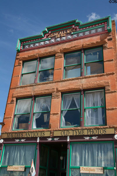 J.S. Neall & Co. block (1896) (361-3 E. Bennett Ave.) built as assay office. Cripple Creek, CO.