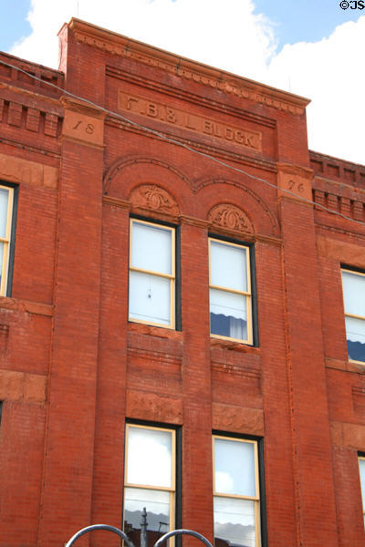 Fairley Brothers & Lampman (F.B.&L.) Block (1896) (300 E. Bennett Ave.) now Colorado Grand Casino. Cripple Creek, CO.