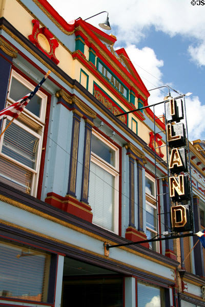 Iland Block (268 E. Bennett Ave.) now Brass Ass Casino. Cripple Creek, CO.