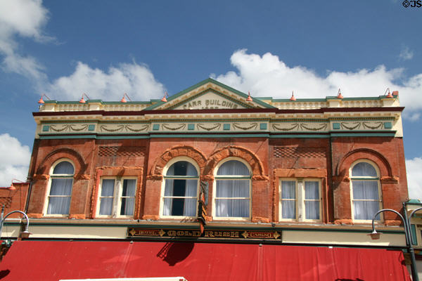 Carr Building (1896) (209-213 E. Bennett Ave.) now Gold Rush Casino. Cripple Creek, CO.