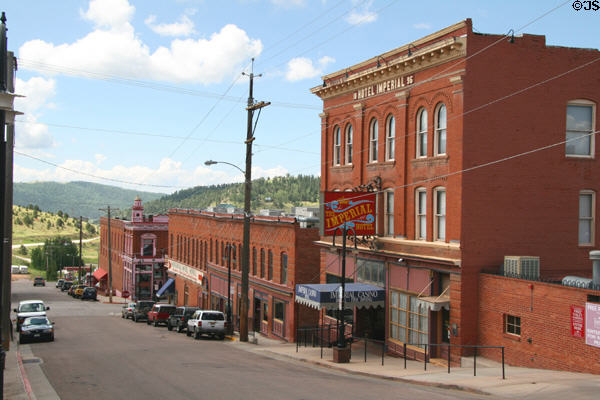 Roseberry Block & Hotel Imperial (1896) (121-7 N 3rd). Cripple Creek, CO.