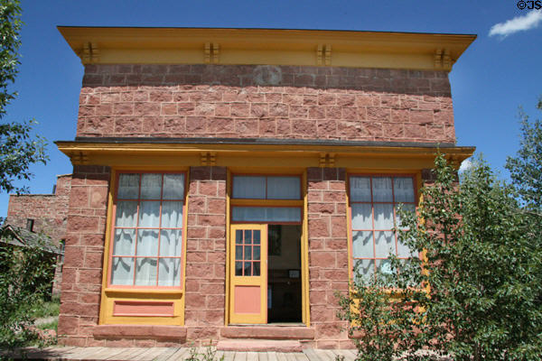 Leonhard Summer Saloon (1879) at South Park City. Fairplay, CO. On National Register.