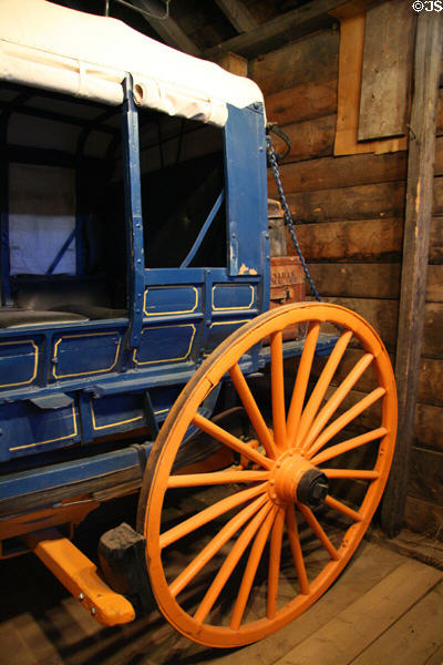Specialized Concord Coach made with higher sides for mountain travel at South Park City. Fairplay, CO.