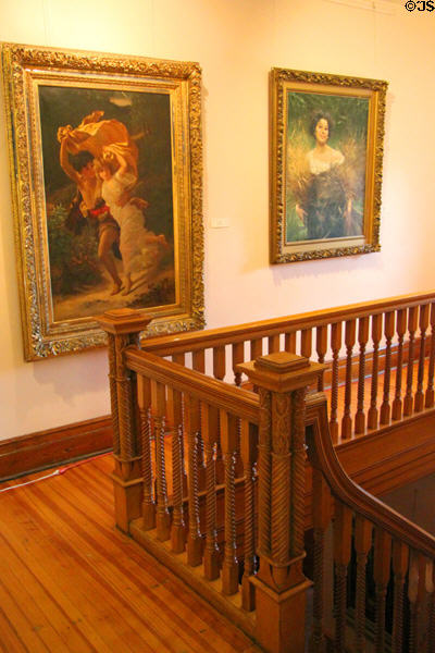 Paintings at Rosemount House Museum. Pueblo, CO.