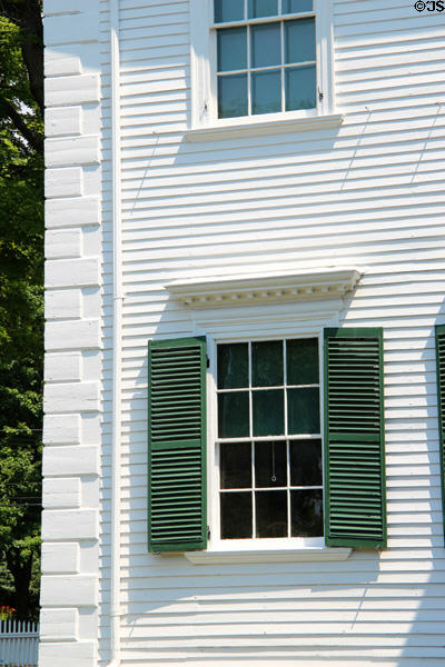 Quoins (1788) of Phelps-Hathaway House. Suffield, CT.
