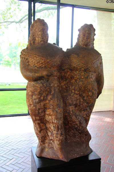Sculpture at Philip Johnson Glass House. New Canaan, CT.