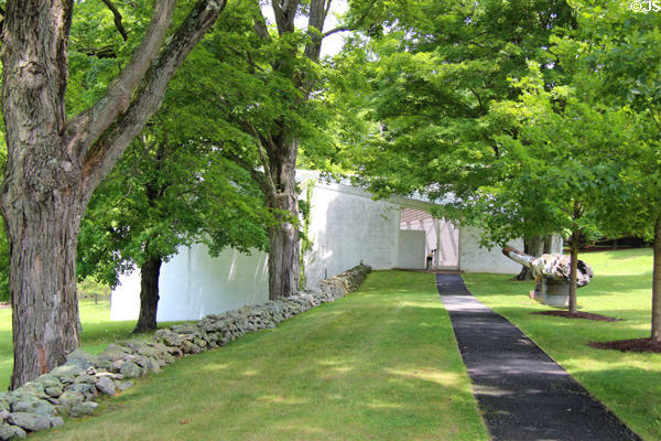 Sculpture Gallery (1970) at Philip Johnson Glass House. New Canaan, CT. Architect: Philip Johnson.