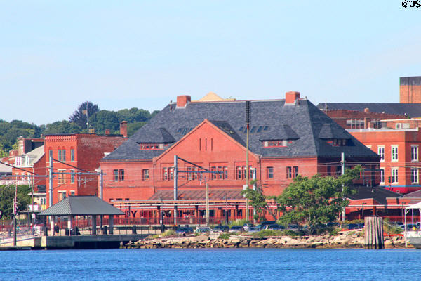 New London Union Station (1885). New London, CT. Architect: Henry Hobson Richardson. On National Register.