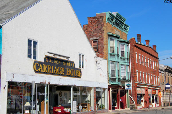 Golden Street Streetscape. New London, CT.
