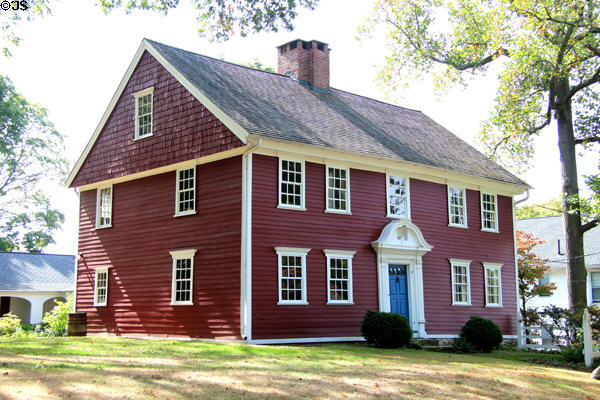 Judson House (1723) (967 Academy Hill). Stratford, CT. Architect: Thomas Salmon.