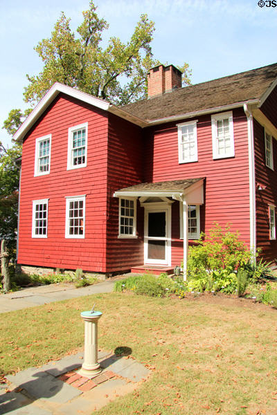 Rear facade of Judson House. Stratford, CT.