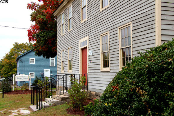 Heritage buildings of Danbury Museum & Historical Society. Danbury, CT.