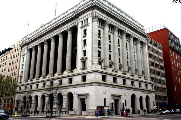 Union Trust Building / American Bar Association (1907) (740 15th St. NW). Washington, DC. Architect: Wood, Donn & Deming. On National Register.