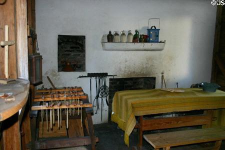 Candle making at Colonial Spanish Quarter Museum. St Augustine, FL.