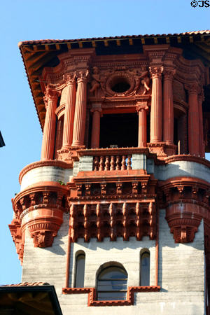 Tower of Alcazar Hotel. St Augustine, FL.