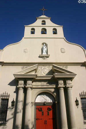 Facade of St. Augustine Cathedral. St Augustine, FL.