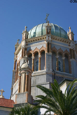 Dome of Memorial Presbyterian Church. St Augustine, FL.
