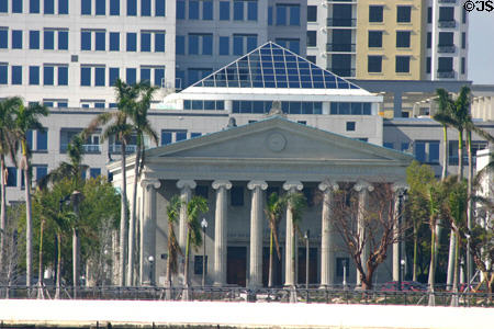 First Church of Christ Scientist (809 S. Flagler Dr). West Palm Beach, FL. Architect: F.W. Blandford & Horace Trumbauer. On National Register.