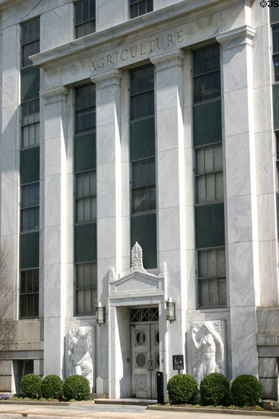 Agriculture Building across from Georgia State House. Atlanta, GA.