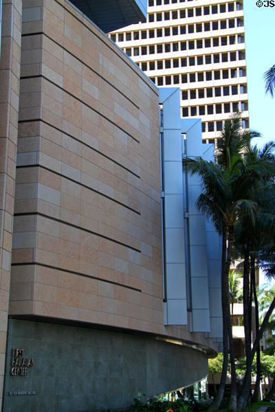 Various textures of First Hawaiian Center. Honolulu, HI.