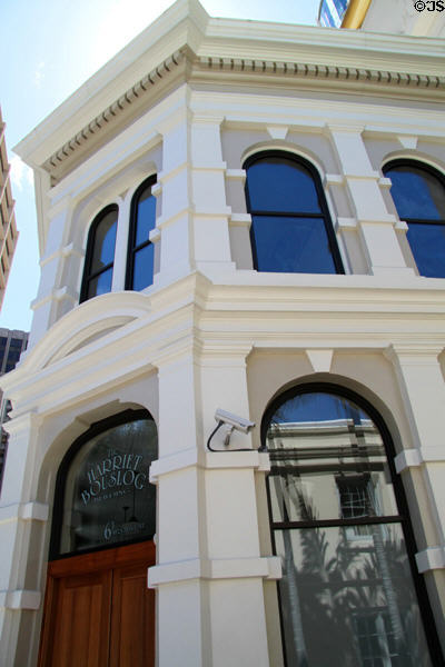Old Bishop Bank Building (1878) (63 Merchant St.). Honolulu, HI. Architect: Thomas J. Baker. On National Register.