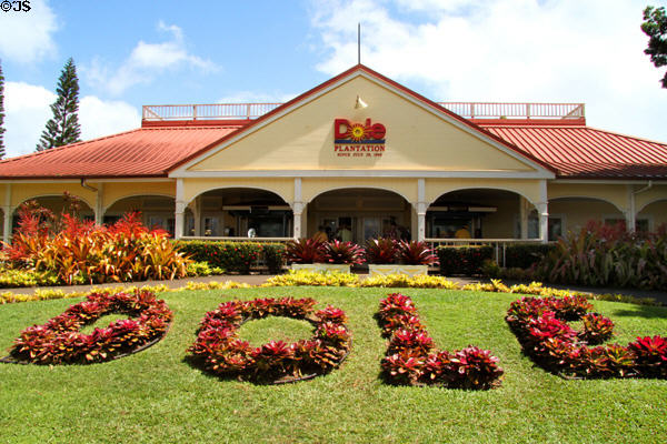 Dole Plantation entrance building. HI.