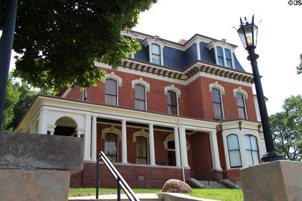 General Grenville Dodge House (1869) (605 South 3rd St.). Council Bluffs, IA. On National Register.