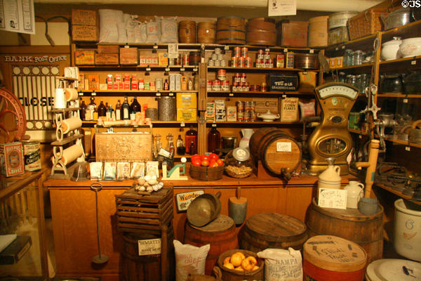 Recreation of heritage general store at Museum of Idaho. Idaho Falls, ID.