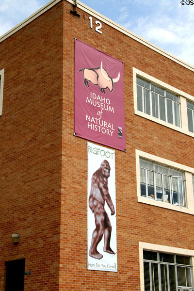 Idaho Museum of Natural History on Idaho State University campus. Pocatello, ID.