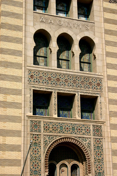 Patterns of Murat Shrine Club. Indianapolis, IN.