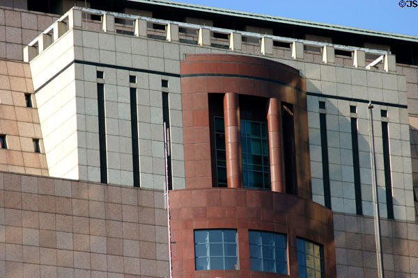 Humana building southern balconies. Louisville, KY.