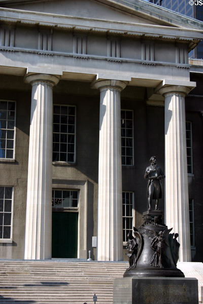 Jefferson County Courthouse (1842) (527 W. Jefferson St.). Louisville, KY. Architect: Gideon Shryock. On National Register.