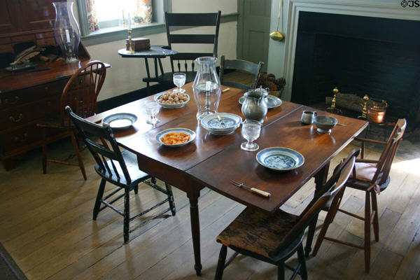 Locust Grove informal dining room. Louisville, KY.