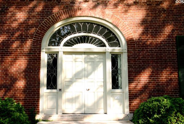 John Hunt Morgan House front door. Lexington, KY.