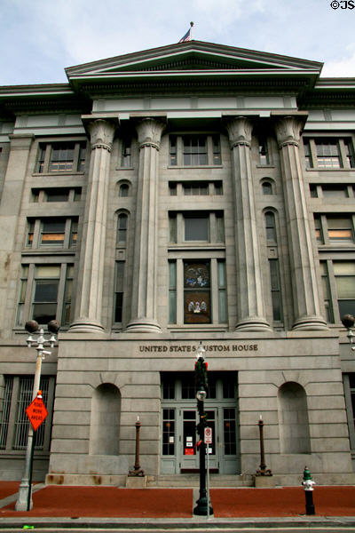 United States Custom House portal. New Orleans, LA.