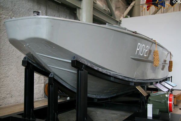 Landing Craft Personnel LCP (L) (1944) at National World War II Museum. New Orleans, LA.
