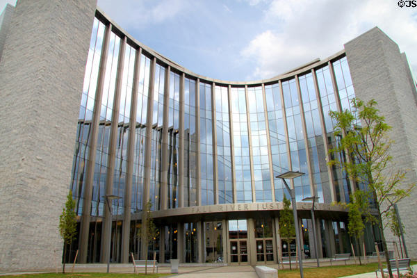 Fall River Justice Center (2010) (186 South Main St.). Fall River, MA. Architect: Finegold Alexander.