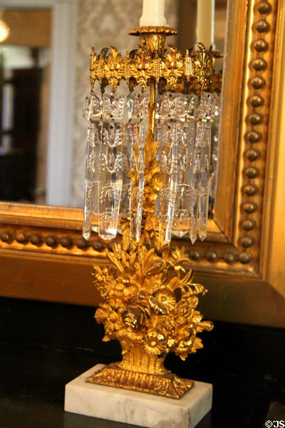 Girandole in front parlor of Rotch-Jones-Duff House. New Bedford, MA.