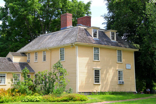 Buckman Tavern now a historic house museum. Lexington, MA.