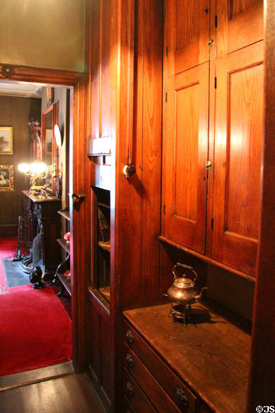 Pantry at Gibson House Museum. Boston, MA.