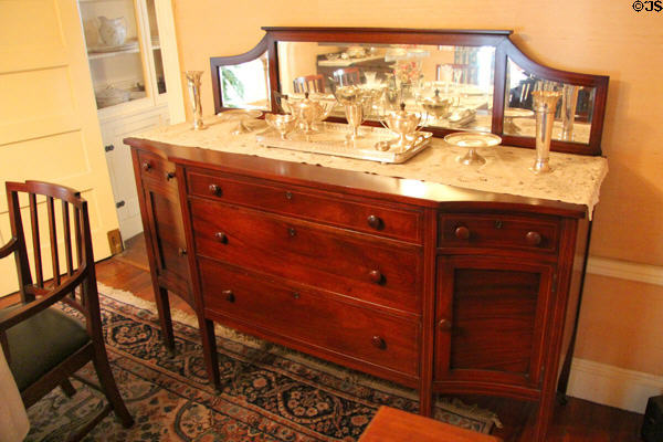Dining room sideboard at John F. Kennedy NHS. Boston, MA.