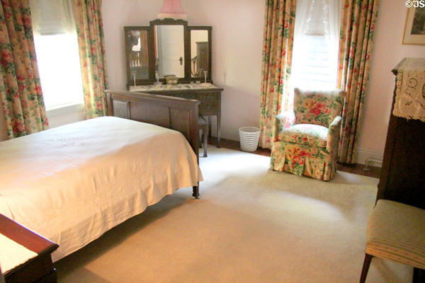 Guest bedroom at John F. Kennedy NHS. Boston, MA.