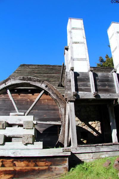 Rolling & slitting mill at Saugus Iron Works. Boston, MA.