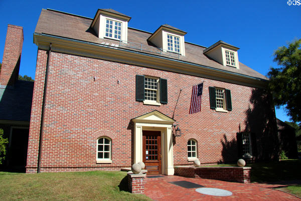 Concord Museum entrance building. Concord, MA.
