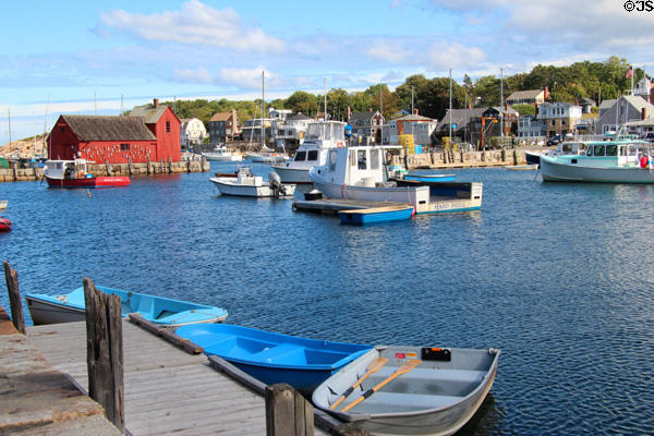 Rockport harbor. Rockport, MA.